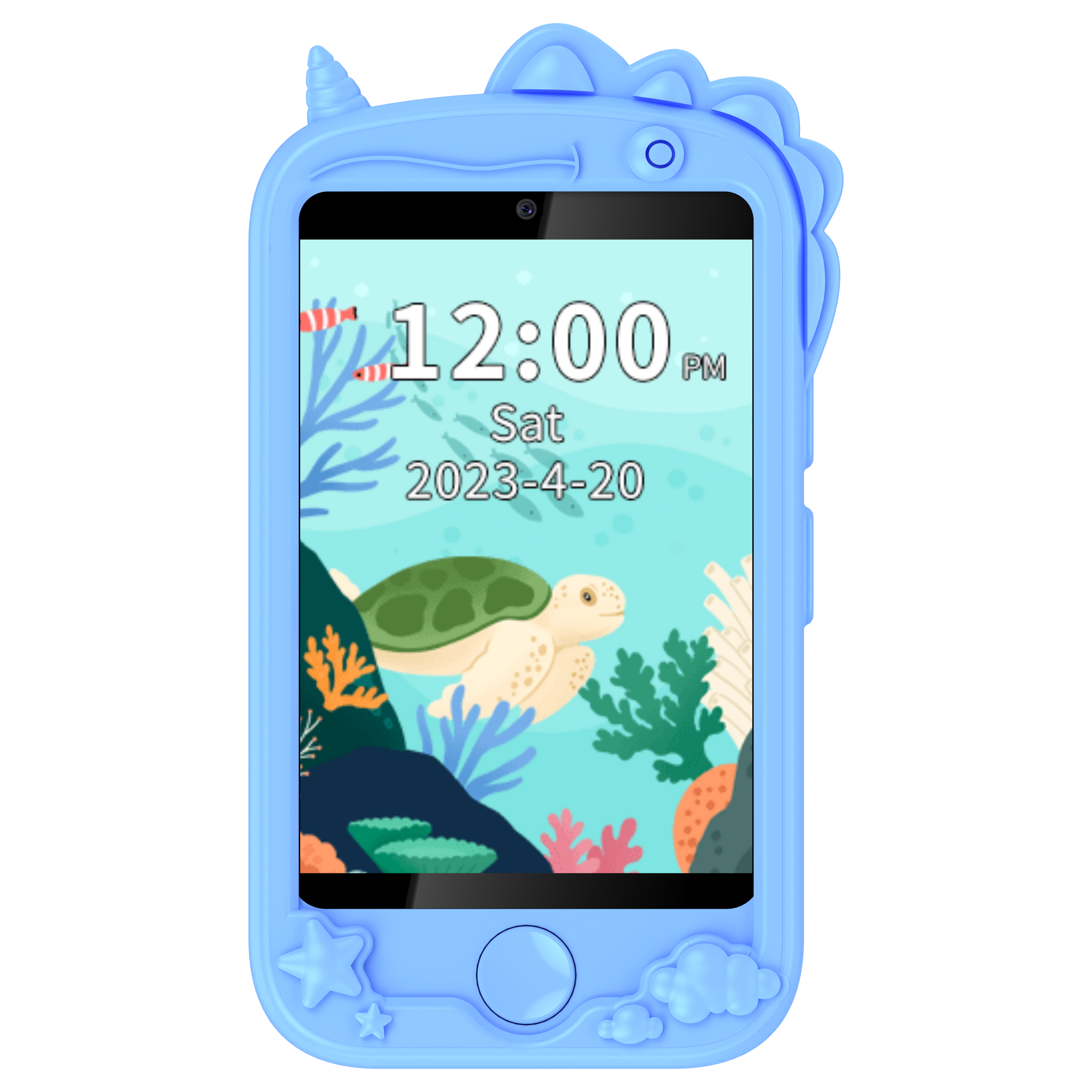 kindertelefoon blauw