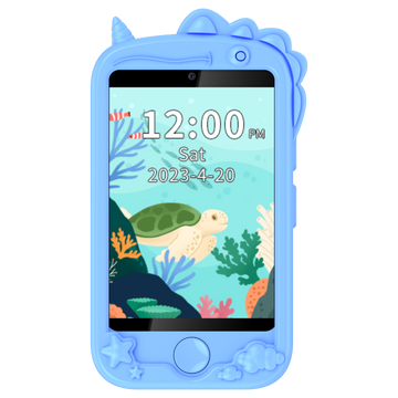 kindertelefoon blauw